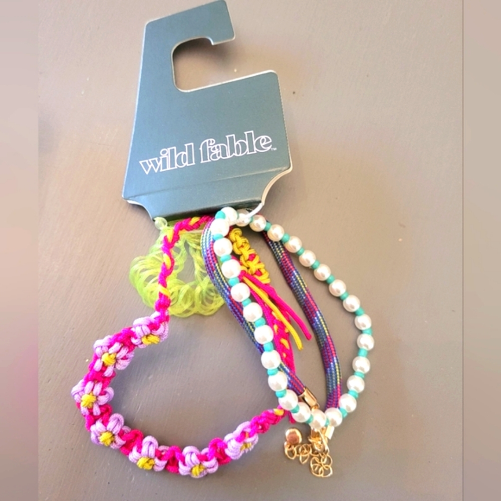 Wild Fable Bracelet Set 4pc NEW